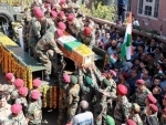 Captain Tushar Mahajan laid to rest with full military honours in Udhampur