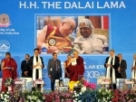 Kiren Rijiju attends the public lecture by His Holiness Dalai Lama on â€˜Meaning of life and secular ethicsâ€™