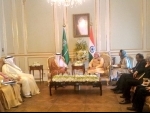 Saudi Foreign Minister Adel Al Jubeir meets Narendra Modi