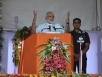 Modi visits Gorakhpur, pitches for development of eastern India