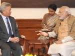 PM Modi receives President-Designate of the AIIB