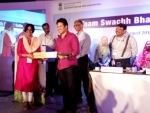 Sachin Tendulkar interacts with Swachh Bharat Champion Collectors 