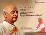 India to celebrate weeklong Sardar Patel Jayanti from Oct 31