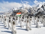 Yoga Day celebrated at Siachen Glacier