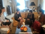 Sushma Swaraj meets family members of acid attack victim