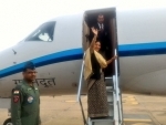 Sushma Swaraj leaves for Palestine, Israel