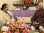 Lok Sabha Speaker Sumitra Mahajan meets Vice President