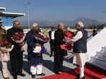 PM Modi arrives in Uttarakhand, received by Governor 