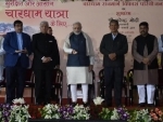 PM Modi lays foundation stone of Char Dham highway development project in Dehra Dun 