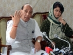 Angry over hard-hitting questions, Mehbooba, Rajnath walk-out of press conference