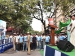 Mamata Banerjee promotes road safety campaign on Kolkata roads