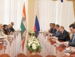 Narendra Modi meets Vladimir Putin