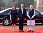 PM Modi meets NZ Prime Minister John Key at Rashtrapati Bhavan