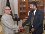 Deputy Prime Minister of Nepal calls on President Mukherjee