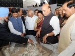 Rajnath Singh laid foundation stone of building of Pt. Deen dayal upadhyaya institute of Archaeology 