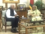 MJ Akbar meets Sheikh Hasina