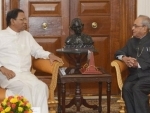 President of Sri Lanka calls on President Pranab Mukherjee