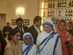 Sushma Swaraj meets Sister Sally