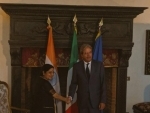 Sushma Swaraj meets Italian Foreign Minister