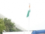 Second tallest national flag unfurled in Hyderabad