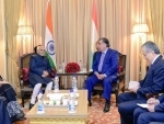 M Hamid Ansari meets Tajikistan President