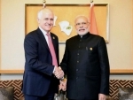 Modi meets Australian PM Malcolm Turnbull 
