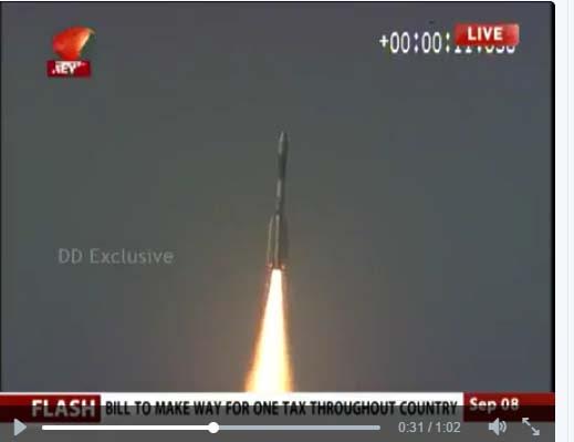 ISRO successfully lifts off GSLV-F05, launches INSAT-3DR in orbit