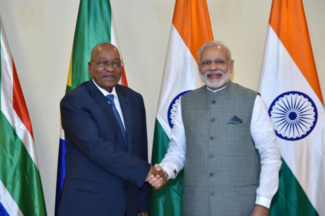 Modi calls meeting with Jacob Zuma 'comprehensive'