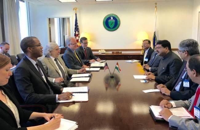 India-US bilateral energy cooperation talks