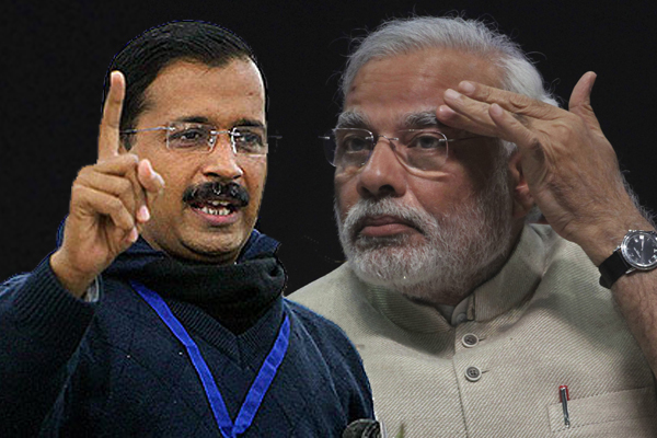 Kejriwal accuses BJP of arresting development in Delhi