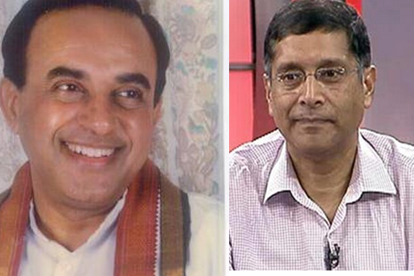 Will suspend demand to remove Arvind Subramanian if govt. thinks he is asset: Swamy