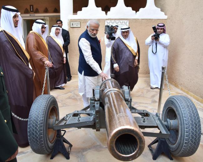PM visits L&T workers' residential complex in Riyadh