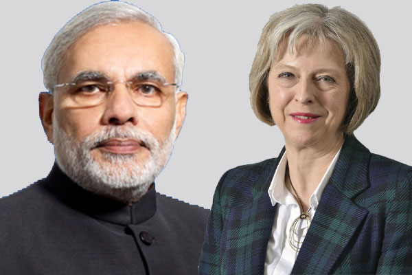 PM Modi congratulates new British PM Theresa May