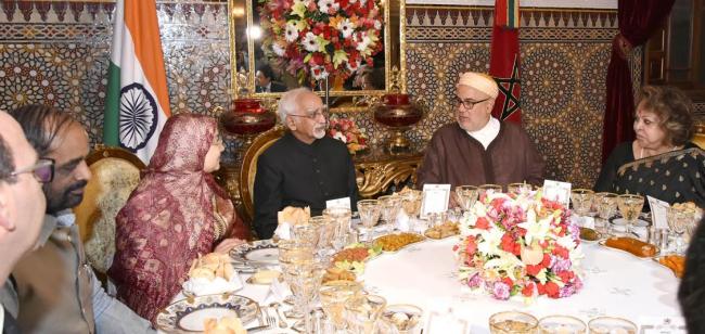 Moroccan University confers degree on Indian Vice President M. Hamid Ansari 