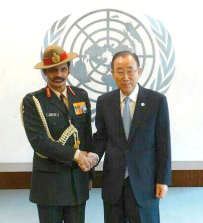 Coas meets UN Secretary General Ban Ki-Moon