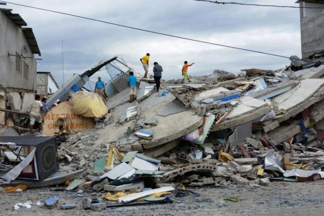 Ecuador earthquake toll touches 413