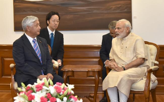 Defence Minister of Japan calls on PM Modi today