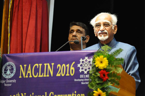 Libraries continue to play a central role in providing open and free access to information and ideas: Vice President Ansari