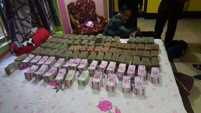 IT sleuths: Rs 2.35 crore in new denominations seized from businessman's establishments in Nagaon