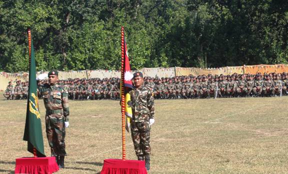 Indo-Nepal joint training exercise culminates