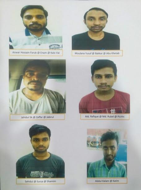 6 JMB activists held from West Bengal, Assam sent to police custody till Oct 6