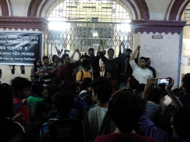 Kolkata: Jadavpur University VC gheraoed for union polls