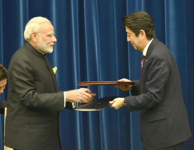India-Japan sign landmark civil nuclear deal