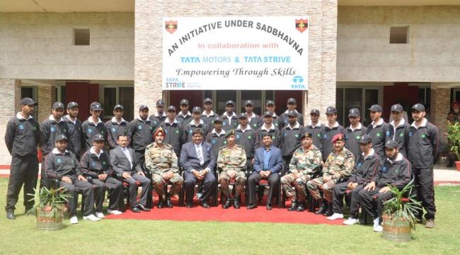 Army join hands with Tata Motors for training to Kashmiri youth