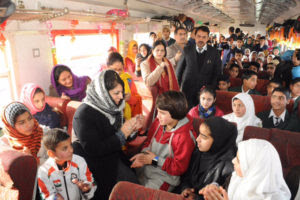 Jammu and Kashmir CM flags off train service for children