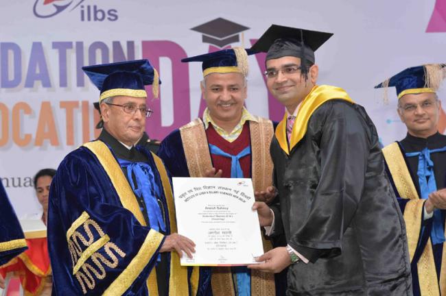President attends 6th foundation day, 3rd convocation of ILBS