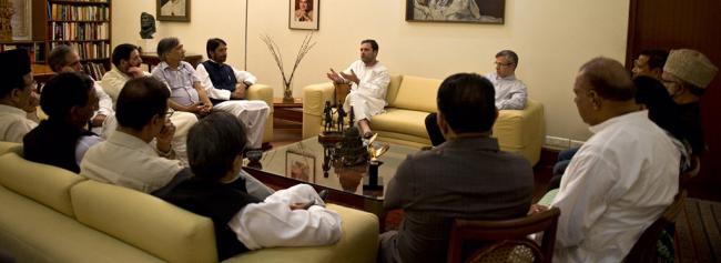 J&K opposition leaders meet Rahul Gandhi