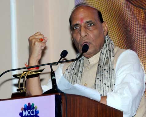 WB: Rajnath Singh slams TMC government over law and order situation, avoids Saradha issue