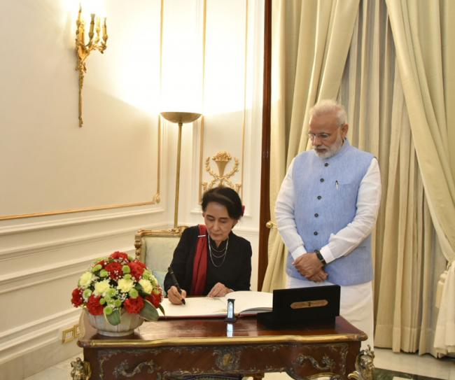 India and Myanmar ink three agreements in presence of PM Modi and Suu Kyi