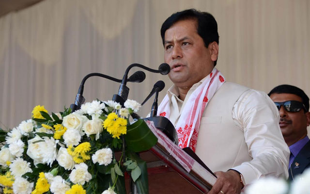 Sonowal vows to preserve and keep the martyrsâ€™ column of Assam agitation across the state